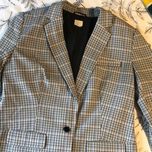 Plaid Blazer